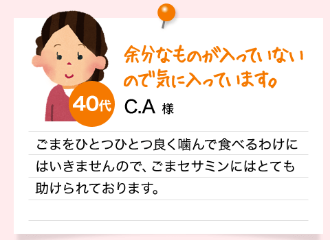 余分なものが入っていないので気に入っています。