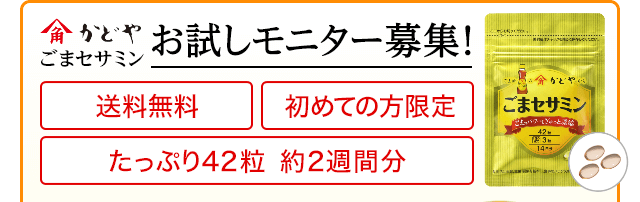 お試しモニター募集！